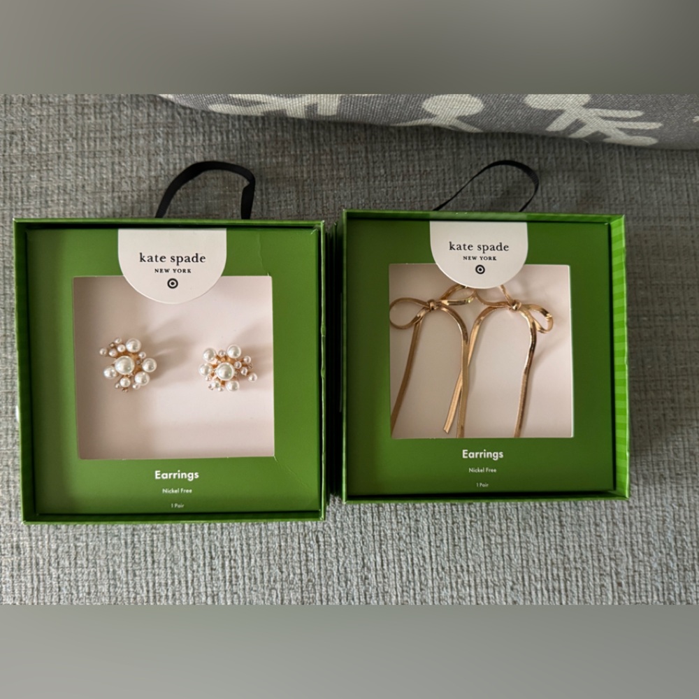 Kate Spade  X Target Earrings  (2) 💜